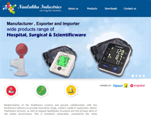 Tablet Screenshot of naulakha.com